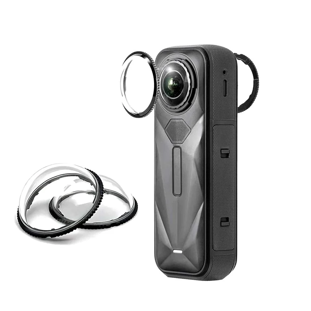 Protetores De Lente Em Acrílico Para Câmera Insta360 X4