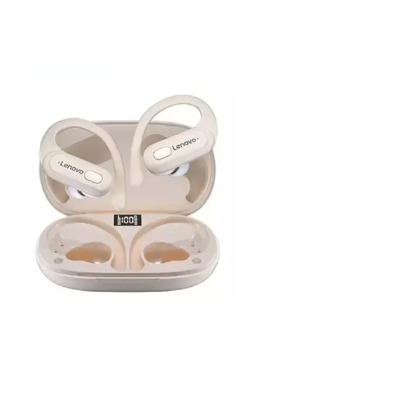 Fones De Ouvido Lenovo-erazer Xt60 Esportes Sem Fio Bluetooth Com Microfone Branco