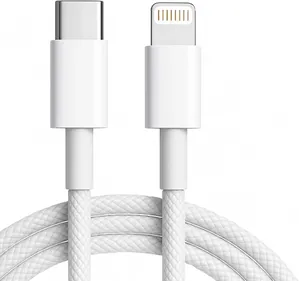 Cabo Lightning Usb-c (type-c) Pd 30w Compatível Com Iphone Ipad