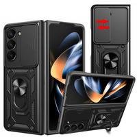 Capa Para Samsung Galaxy Z Fold 5, Protetora Resistente, Anti Impacto Queda, Armadura Militar,preto