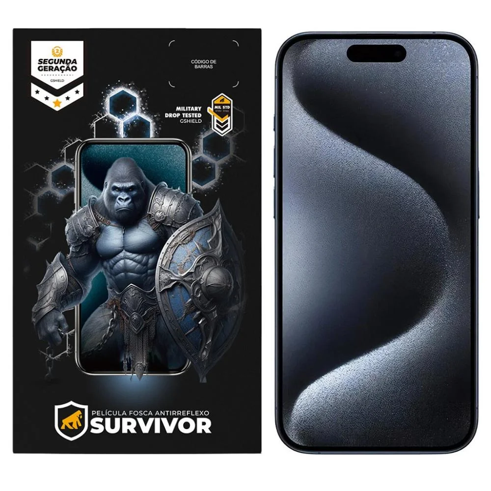 Película Para Iphone 15 Pro - Survivor Fosca - Gshield