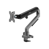 Suporte de Mesa para Monitor de 17" a 32" AOC AM200, Ajustes com Mola Mecânica, Cinza e Preto - AM200H2