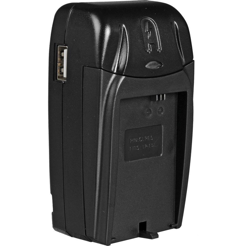 Carregador De Bateria Watson C-1516, Para Canon Lp-e5