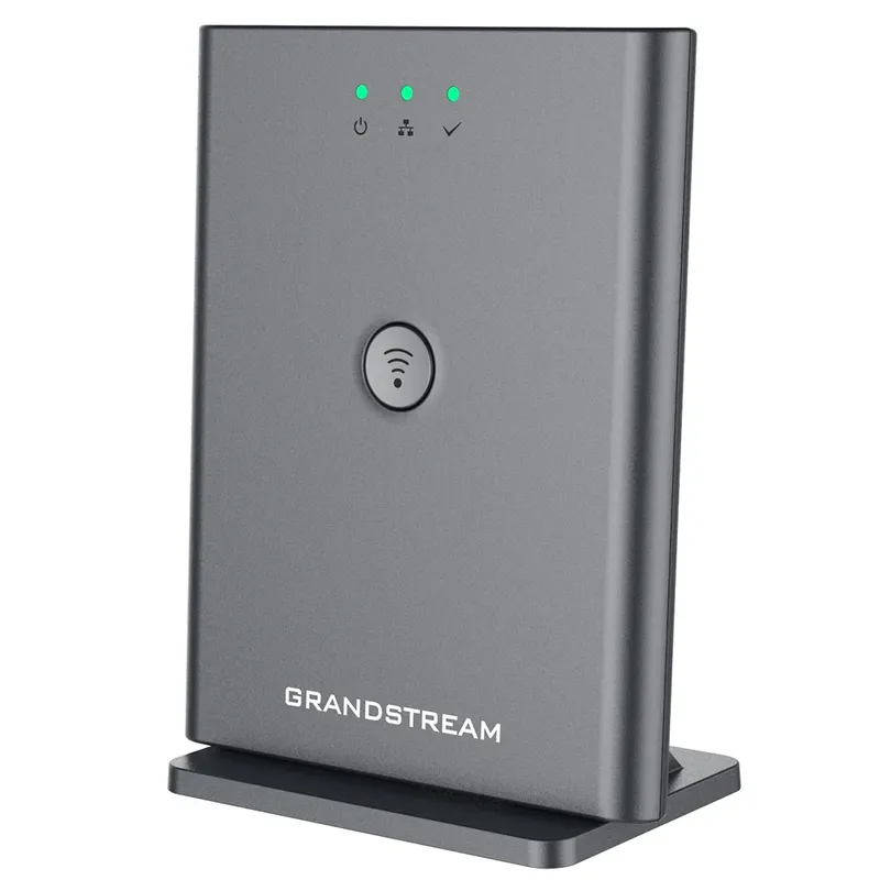 Base VOIP DECT Grandstream 10 Linhas 10 Contas SIP Até 5 Handsets DECT da Série DP Audio HD - DP752