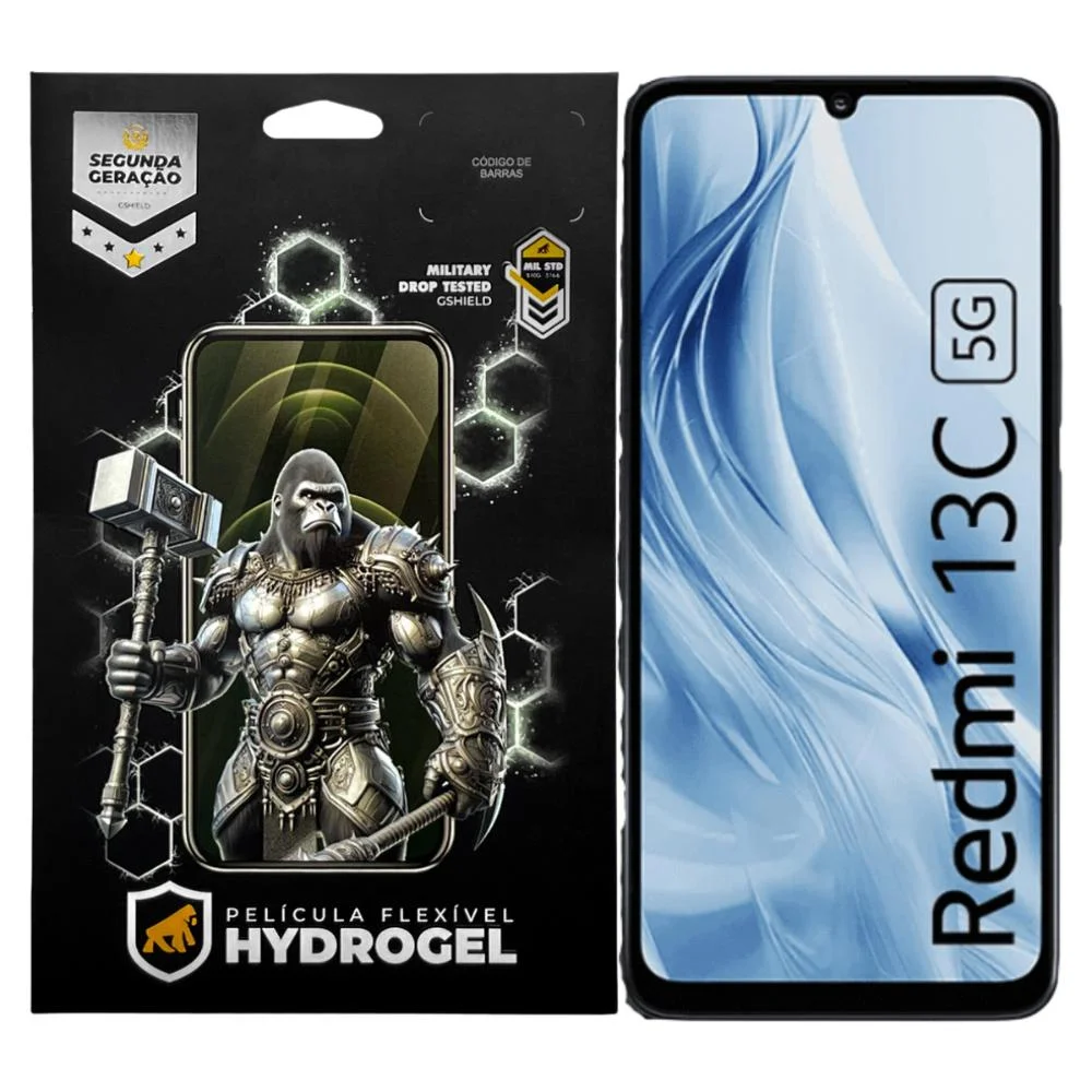 Película Para Xiaomi Redmi 13c 5g - Hydrogel Hd - Gshield