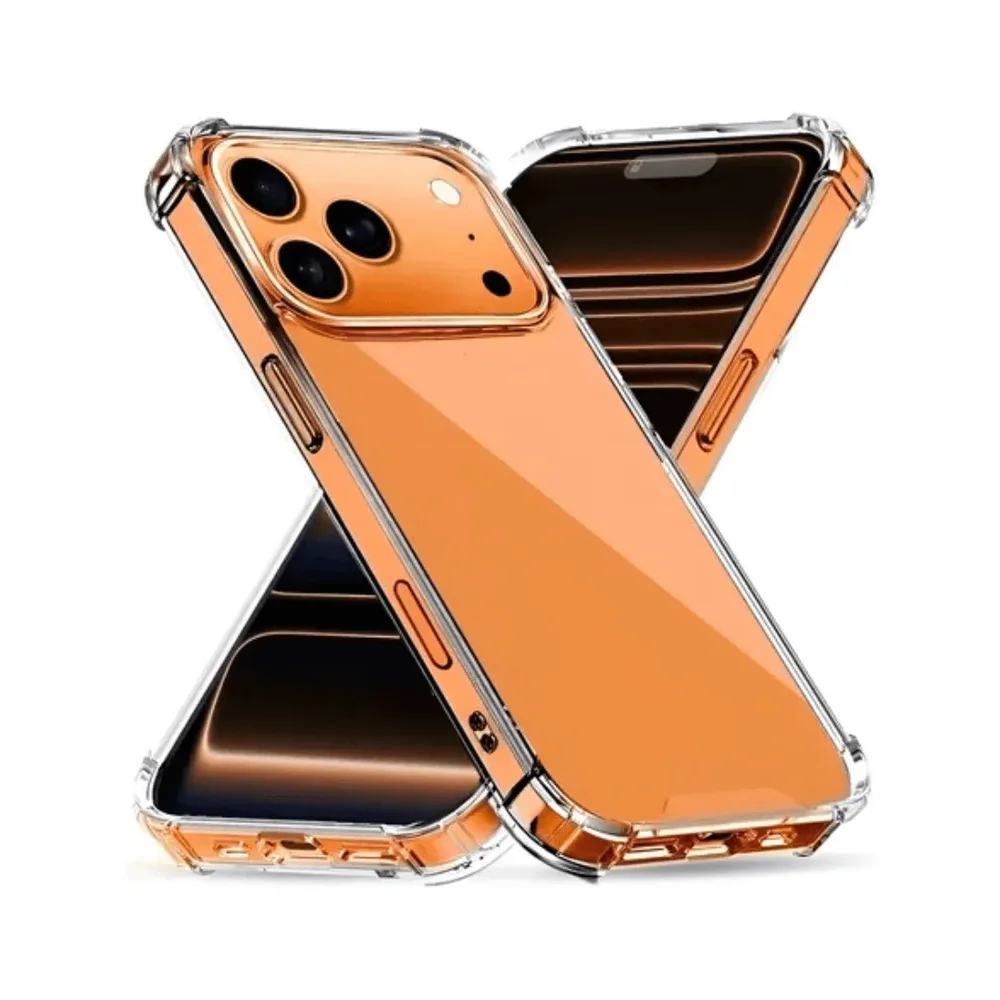 Capa Capinha Anti Impacto Para Iphone 17 Pro Transparente