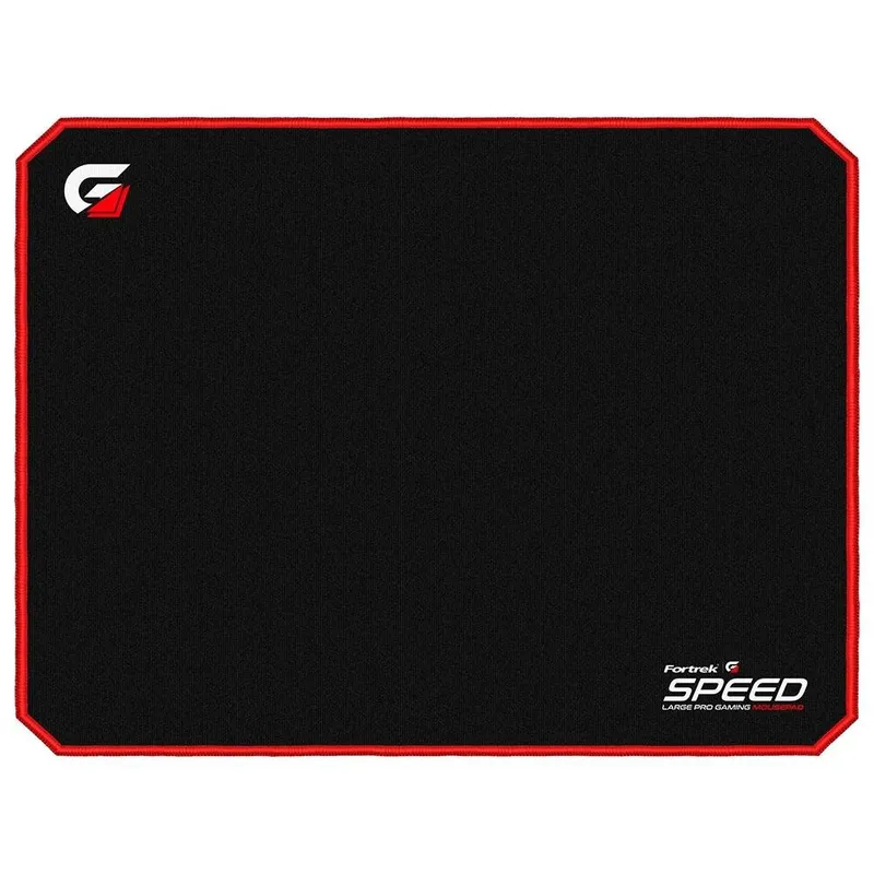 Mousepad Gamer Fortrek MPG102, Grande (440x350mm), Speed, Vermelho - 72696