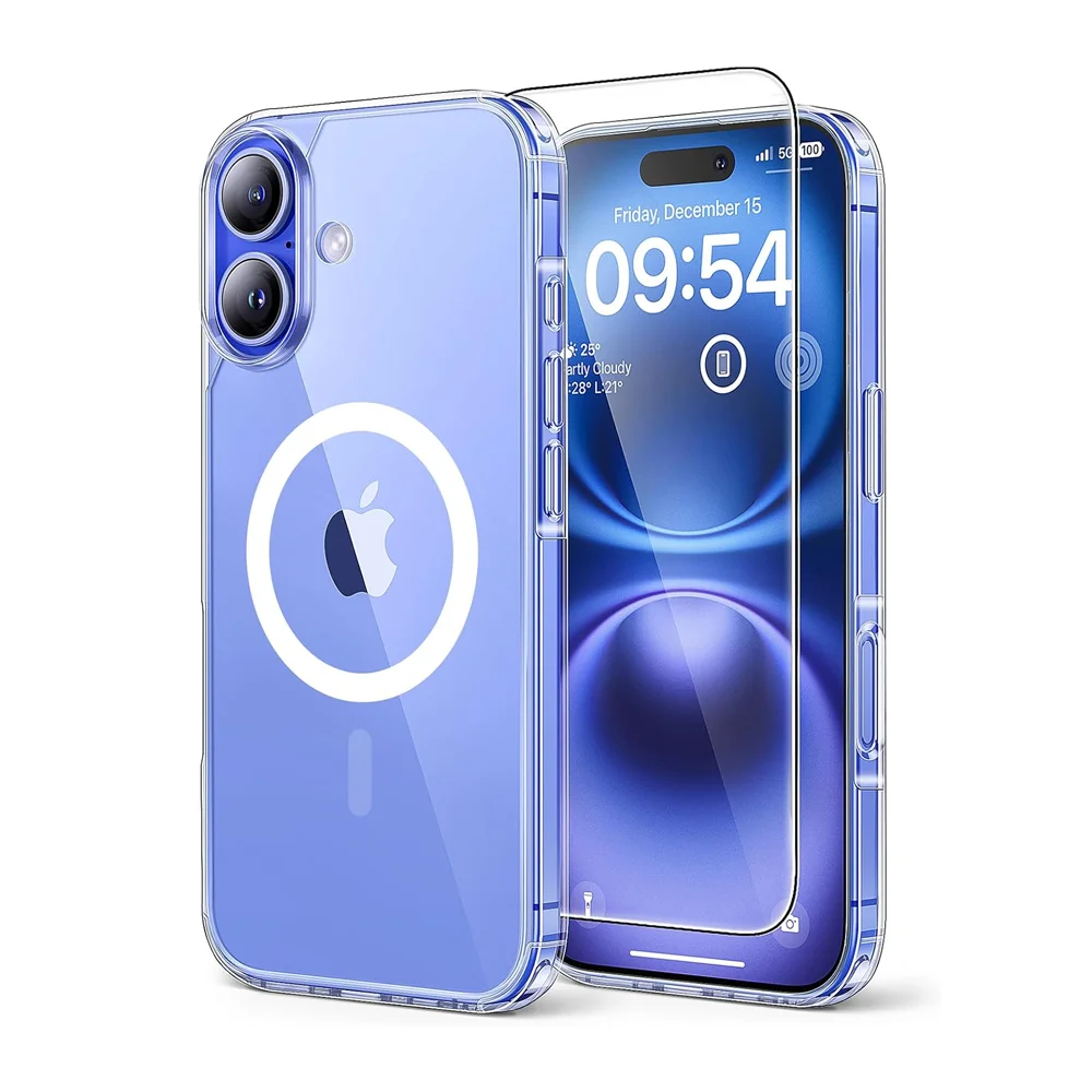 Capa Tauri 3in1 Iphone 16 6.1” Magsafe Proteção Completa