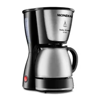 Cafeteira Elétrica Mondial 15xic C-34ji, Preto, Inox, 220v