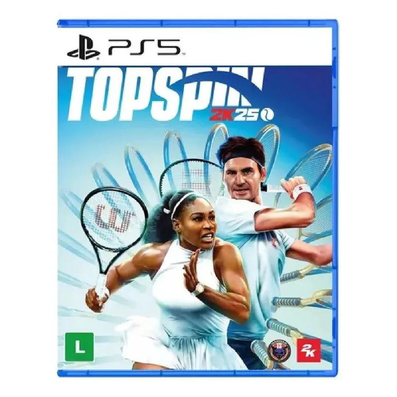 Topspin 2k25 Ps5 Mídia Física Playstation 5