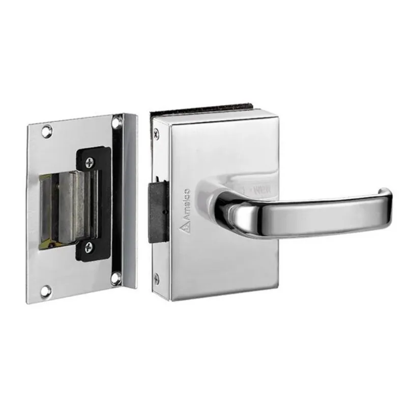 Fechadura Elétrica Para Porta De Vidro Abertura Externa Fv34ecra Amelco