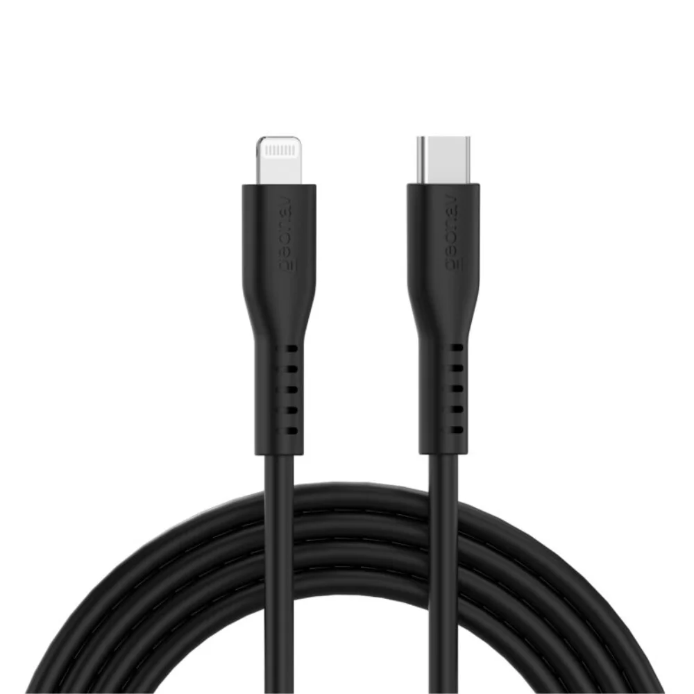 Cabo Usb-c Para Lightning Mfi Em Silicone 1,5m Geonav