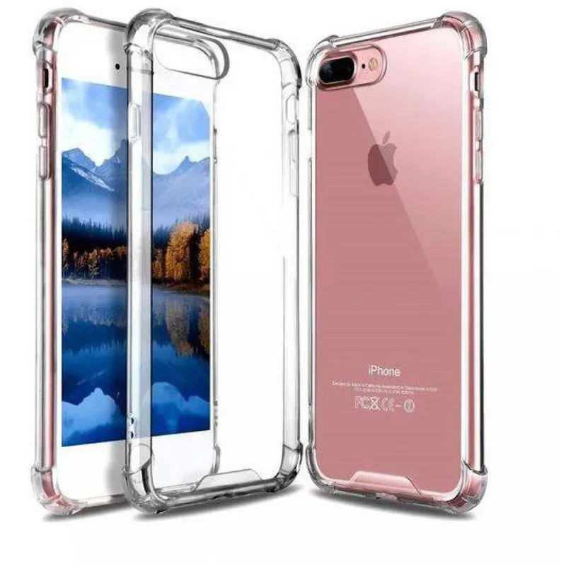 Capinha Para Iphone 7g Transparente De Silicone