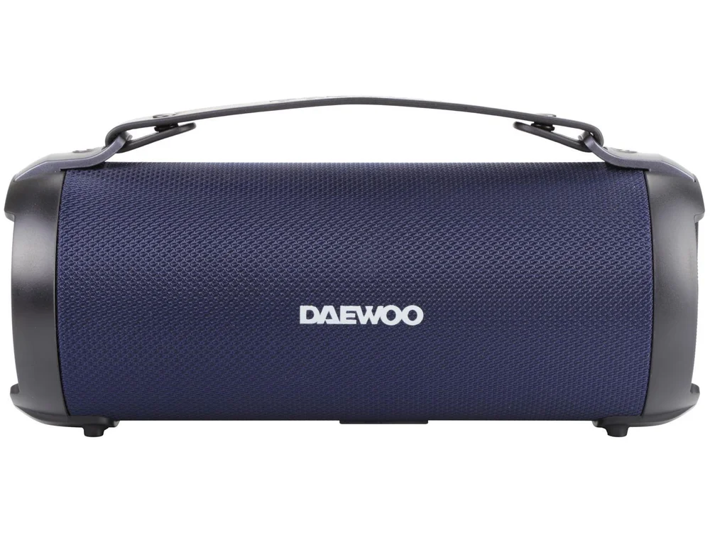 Caixa De Som Portátil Daewoo Dw1191bl, Soundbox, Bluetooth, 60w, 1500 mah, 5 horas de bateria, Azul