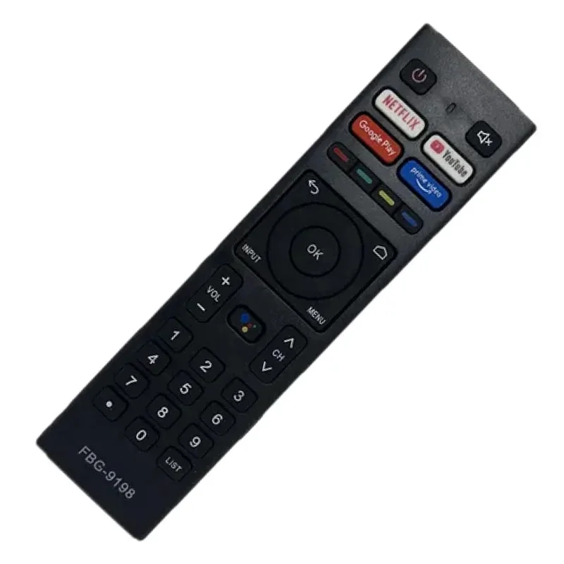 Controle Remoto Smart Compatível C/ Tv LED Hq Modelo Fbg-9198