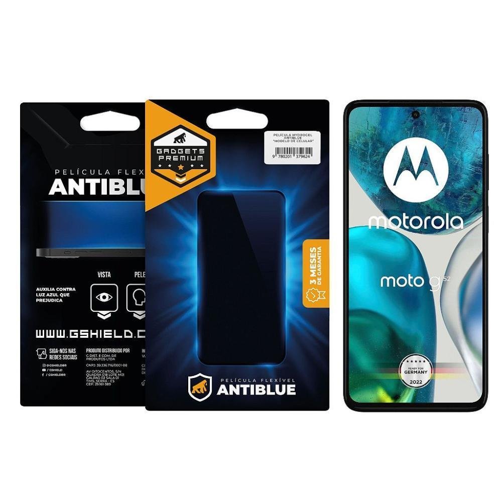 Película Para Motorola Moto G52, Antiblue - Gshield