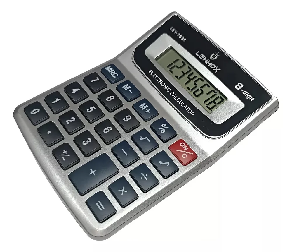 Calculadora Digital 8 Digitos Multi Função Lehmox - Ley 1895