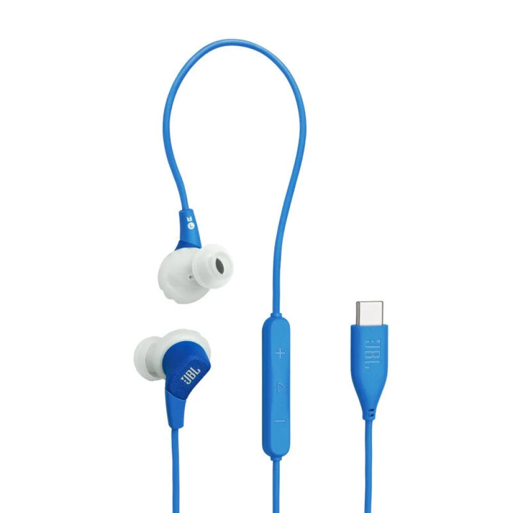 Fone De Ouvido Jbl Endurance Run 3 Usb-c Azul