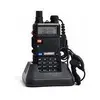 Rádio Comunicador Baofeng Walkie Talkie, Ht, Dual Band, Fone Uv-5r