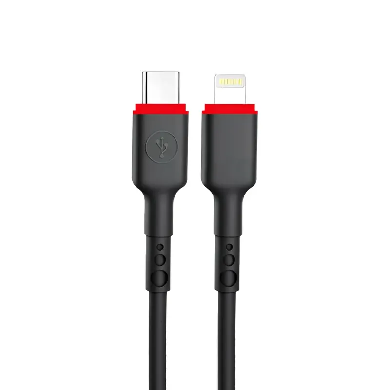 Cabo De Dados Usb Para Lightning 1m Preto Cb-l300bk C3tech