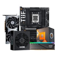 Kit Upgrade AMD Ryzen 7 7800X3D, X870-PLUS WIFI 7 DDR5, RAM 16GB, RTX 5070 12G VENTUS 2X OC, Fonte 1000W
