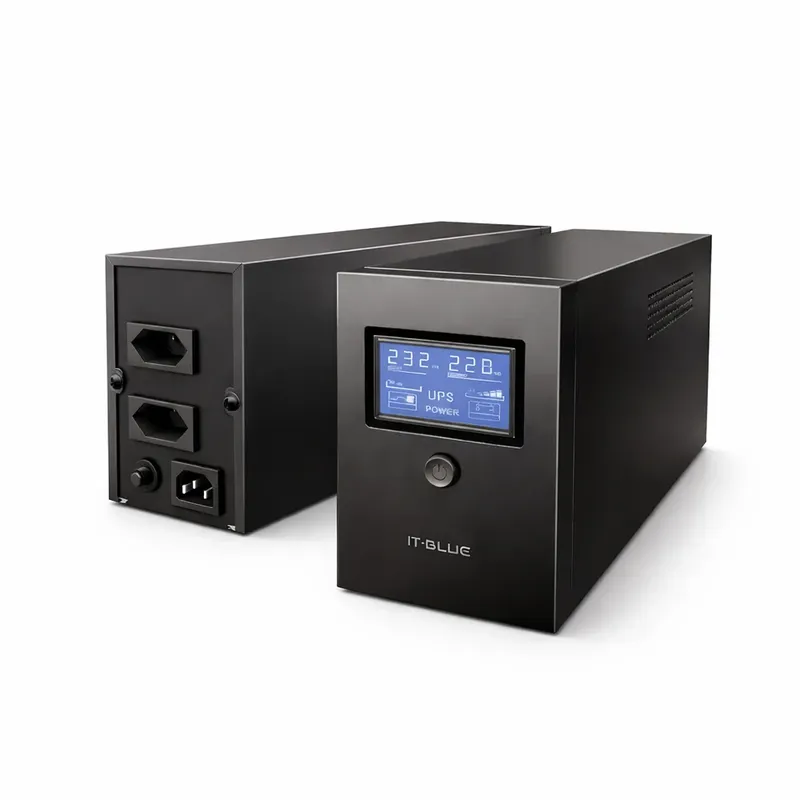 Nobreak Ups 650va 360w Silencioso Com Lcd Proteção Contra Quedas De Energia Max-0400