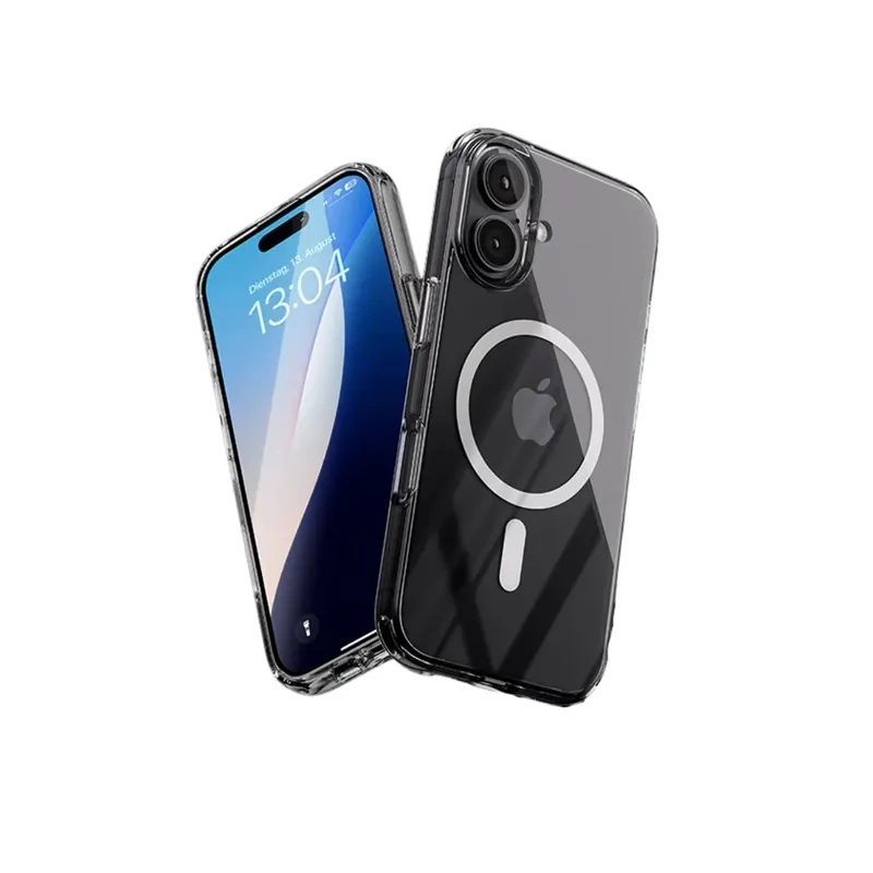 Case Clear Ultra Transparente Iph 17 | Compatível Com Carregamento Por Indução | Anti-risco