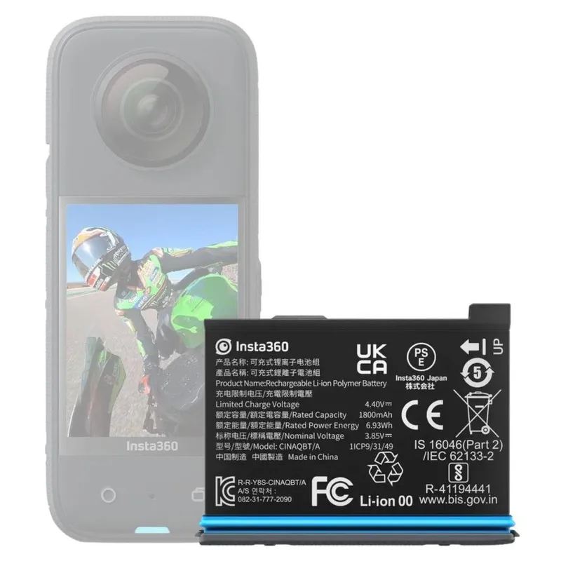 Bateria 1800mah Para Insta360 X3