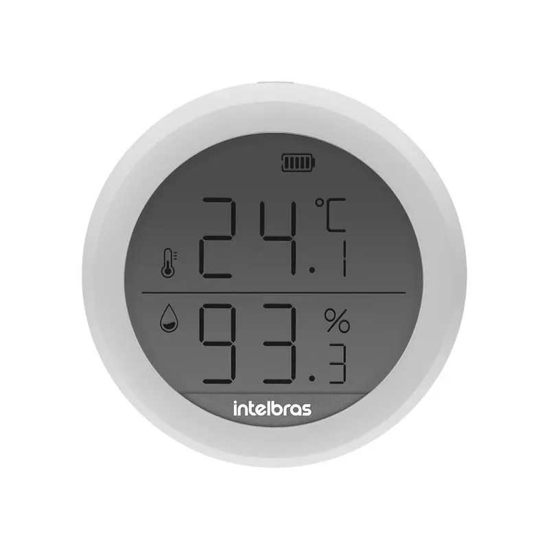 Sensor De Temperatura E Umidade Intelbras Smart, Display Integrado - IST 1001
