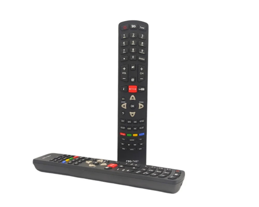 Controle Remoto Para Smart Tv Lcd LED Philco Com Netflix Fbg-7487