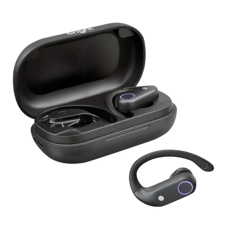 Fone De Ouvido Bluetooth Preto Resistente Água Bright Fn572