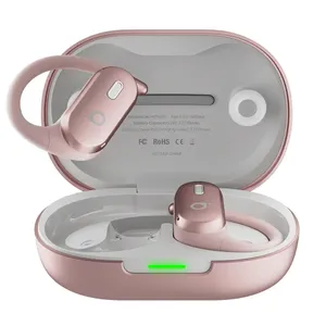 Fone De Ouvido Bluetooth Esportivo 5.4, Ows/tws Som Estéreo Hi-fi, Anc E Modo Transparência, Suporta Chamadas De Voz, Toque Inteligente, Ipx6, Compatível Com Android Iphone