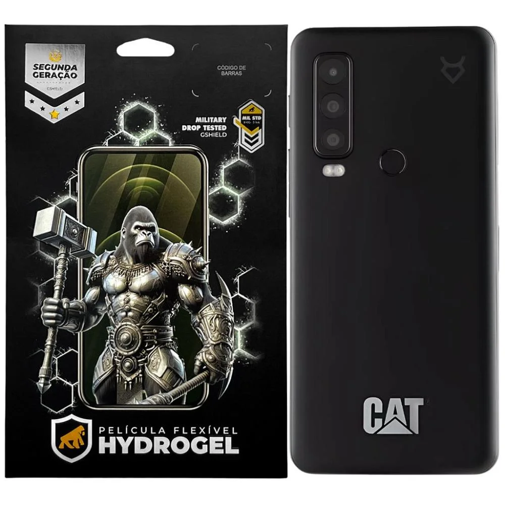 Película Para Cat Caterpillar S75 - Traseira Hydrogel Hd - Gshield