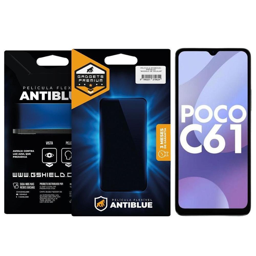 Película Para Xiaomi Poco C61 - Antiblue - Gshield