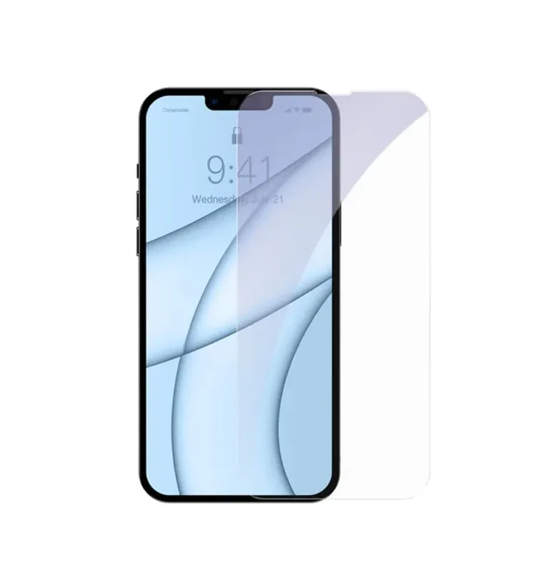 Película De Vidro Temperado Corning Baseus All-glass (à Prova De Poeira) 0,4 Mm Para Iphone Pro 6,1 " 2022 Transparente (pacote Com 2) (inclui: Kit De Limpeza*2 + Ferramenta De Aplicação De Película Easystick*1)