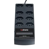 Protetor De Surto E Filtro De Linha Com Usb Ts Shara 8t Bivolt Anti-raio