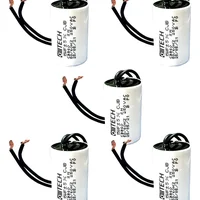 Kit 5pçs Capacitor De Partida Acv15uf 250v Portão Eletrônico