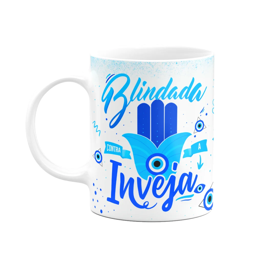 Caneca Boas Energias - Blindada Contra A Inveja