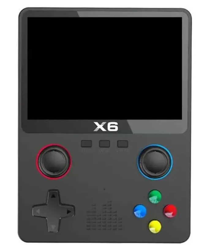 Video Game X6 Retro Portátil 32 Gb Cor Preto