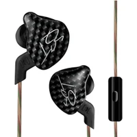 Fone De Ouvido Kz Zst, Com Fio, Conector 3.5mm, Preto