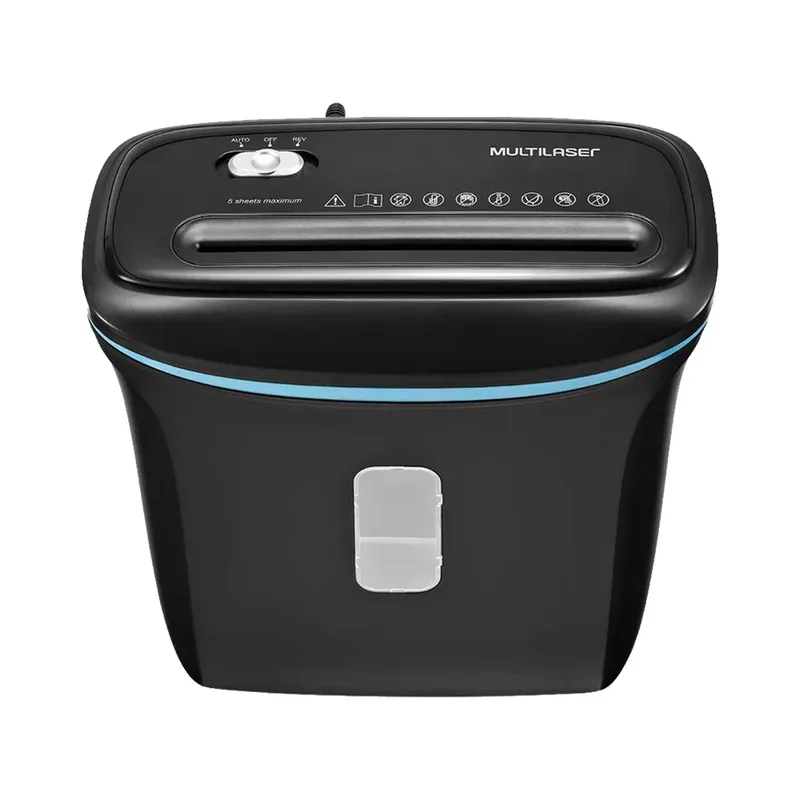 Fragmentadora De Papeis E Cartões 11L 127V Preta Multilaser - OF005