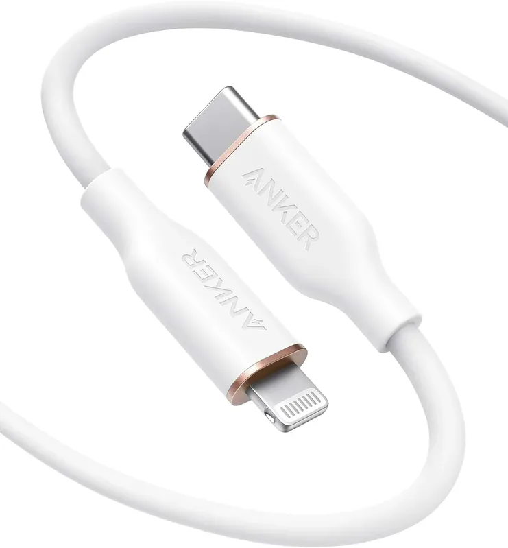 Cabo Usb-c Para Lightning Carregamento Powerline Iii 1,8m Branco
