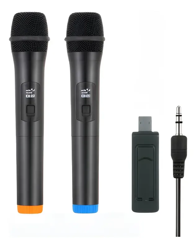 Microfone Sem Fio Wireless Profissional 2und