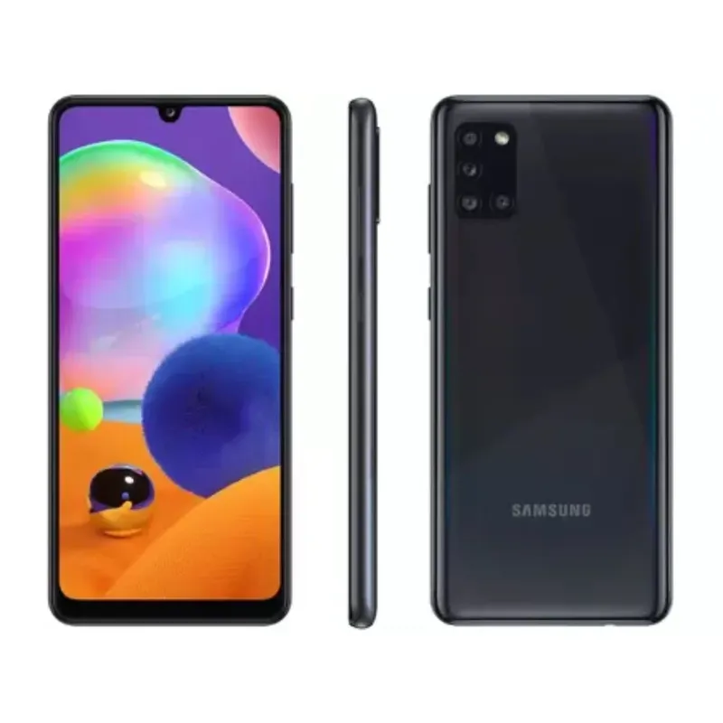 Usado: Samsung Galaxy A31, 128GB, Branco - Muito Bom
