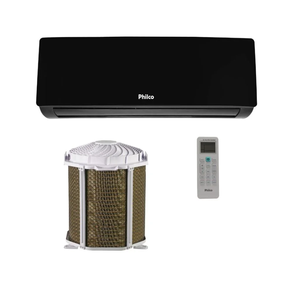 Ar Condicionado Philco, 9.000 BTU/H, 220V, Frio, Black - PAC9000TFM12