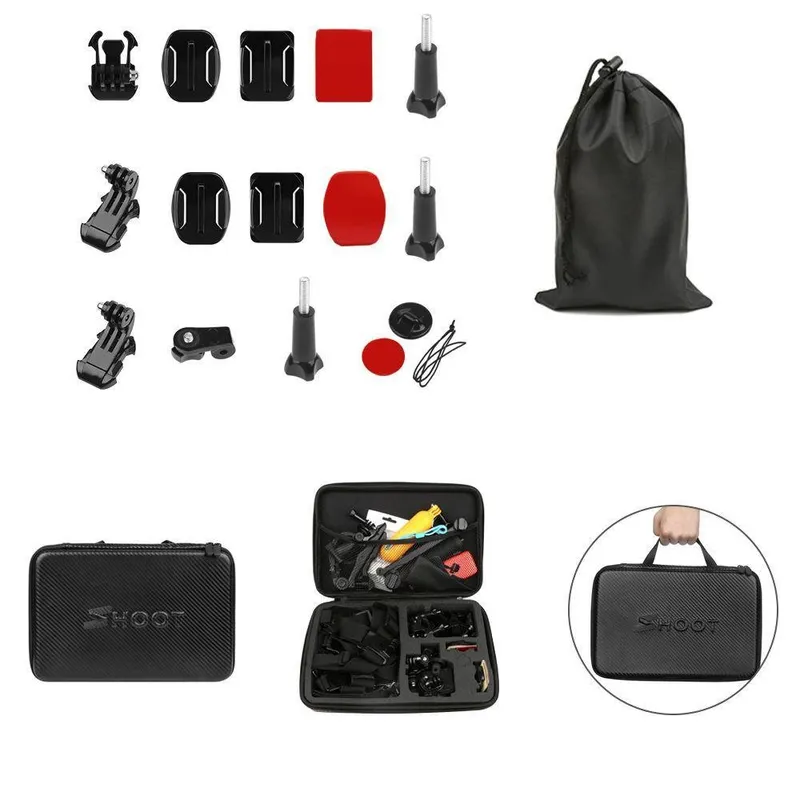Kit De Acessórios E Suportes Para Câmeras Gopro E Similares