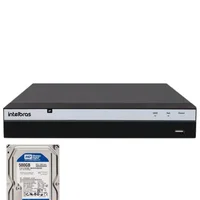 Nvd 16 Canais 3316 Intelbras Full Hd Ip 4k Nvd 3316 C/hd 500gb Instalado No Nvd