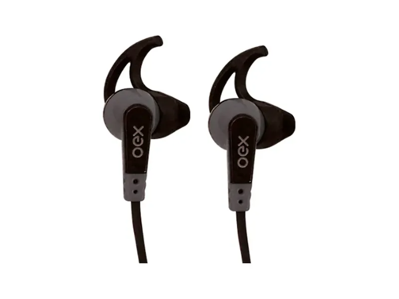 Fone C/microfone Oex Sprint Fn206 Cinza