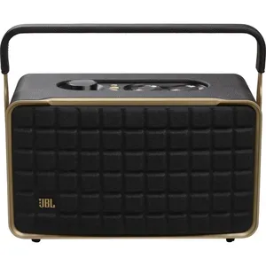 Caixa De Som Portátil Jbl Authentics 300 Com Alça, Bluetooth E Wi-fi Assistentes De Voz 100w Rms - Preta