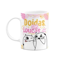 Caneca Flork Amizade - Doidas Sim, Loucas...mais Ainda!